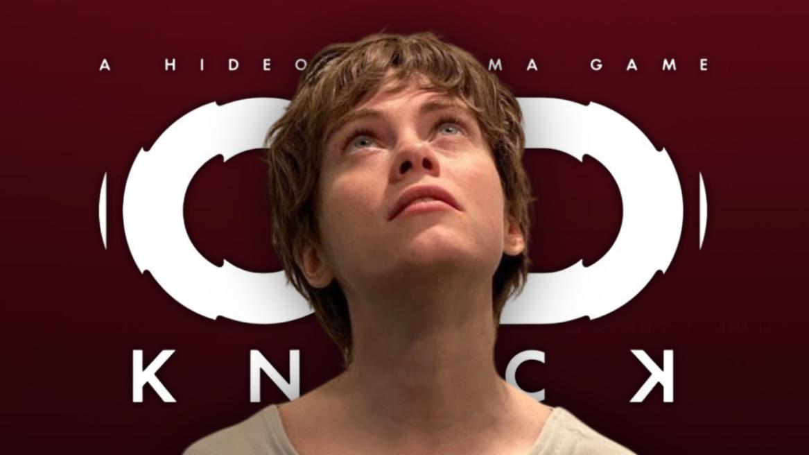 OD Knock official poster with Sophia Lillis' character and the game logo in the background.