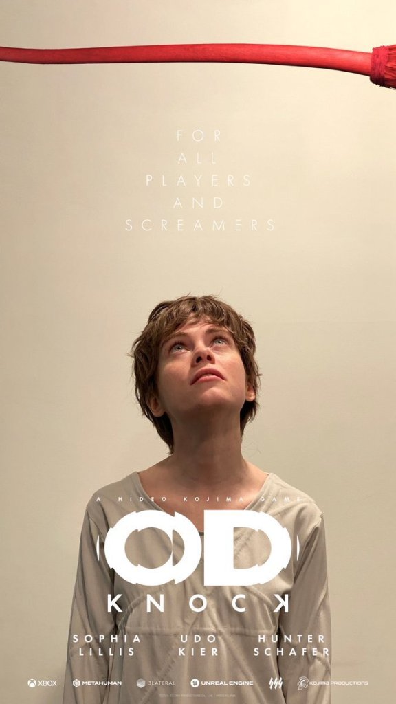 OD Knock official new photorealistic poster featuring Sophia Lillis' chatacter.