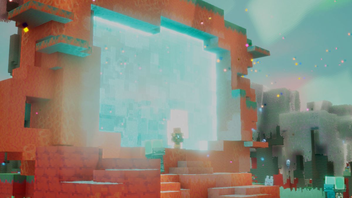 portal gives access to sift in Minecraft Dungeons 2