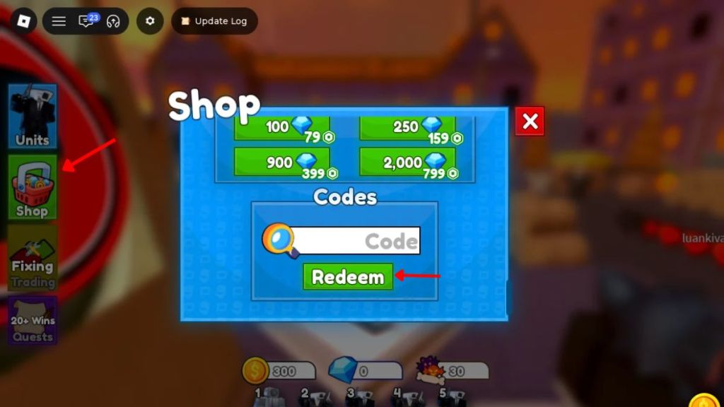 redeem Cameraman Tower Defense codes