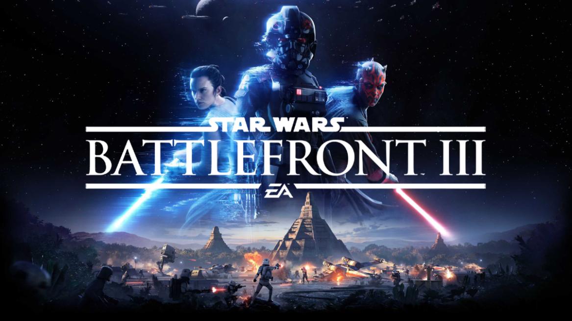 Star Wars: Battlefront 2 official image with the Battlefront 3 logo.