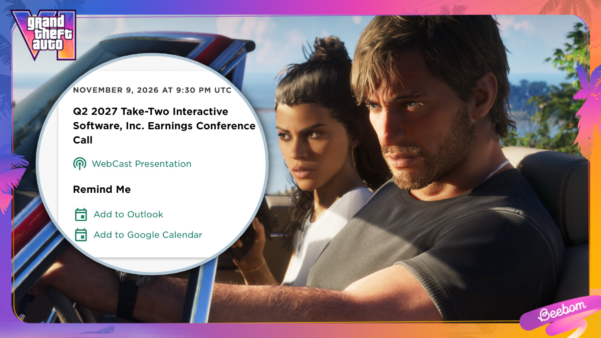 Take-Two’s Final Earnings Call Before GTA 6 Release Could Finally Bring Story Trailer