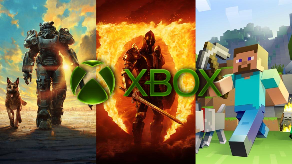 Fallout 4, The Elder Scrolls IV: Oblivion Remastered, and Minecraft images together.